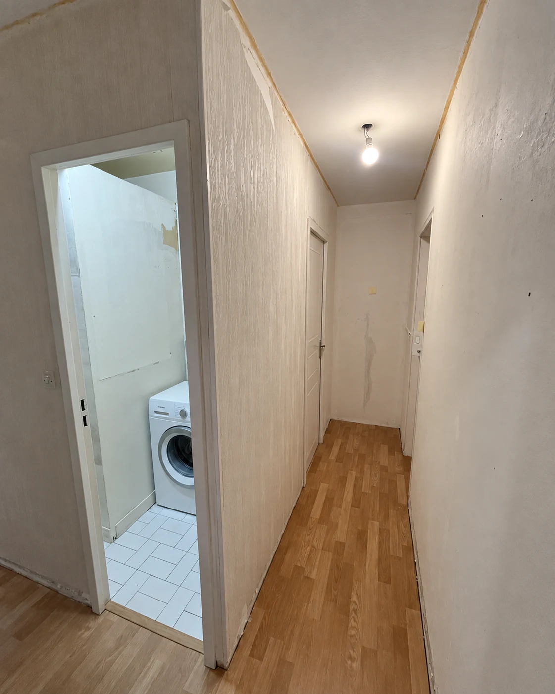 Zellige, Bois & Terrazzo — Circulation avant travaux